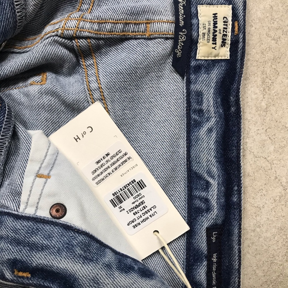 Citizens of Humanity jeans. NWT.